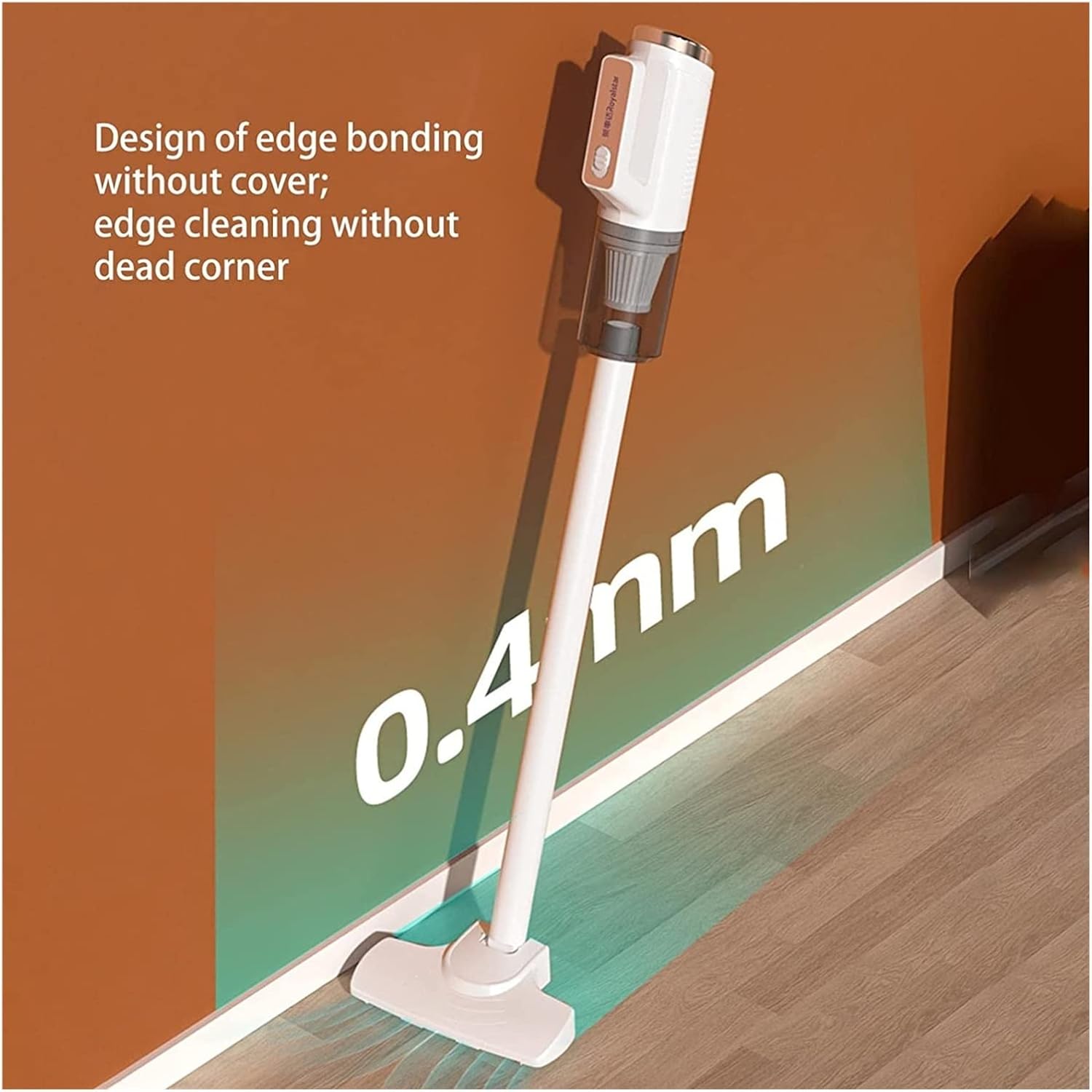 Cordless Stick Vacuum Cleaner, 120W Powerful Suction Stick Vacuum with 35 Mins Long Runtime, Lightweight Cordless Quiet Corners Vacuum Cleaner Aspirator for Home Carpet Sofa Hard Wood Floor Pet Hair（w