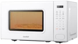 COMFEE Microwave with 11 Power Levels, 700W & Toaster Oven Combo with 3 Cooking Modes, 950W, White