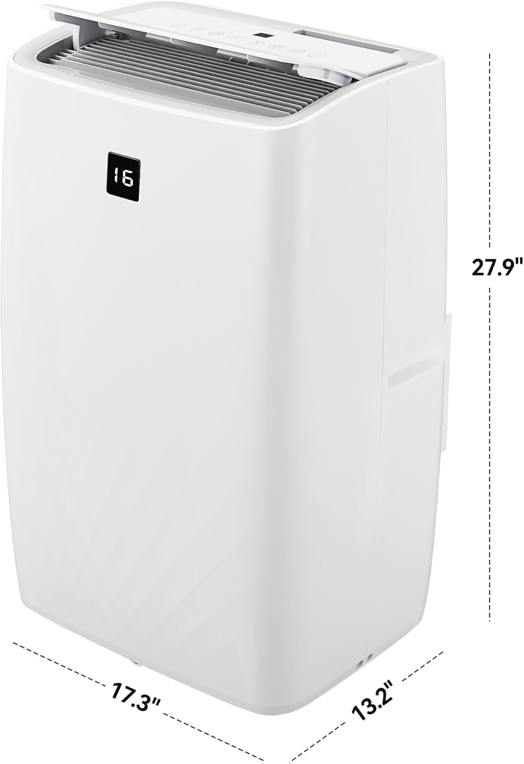 12000 BTU Portable Air Conditioner: 3-in-1 Cooling, Fan & Dehumidifier with Remote for Home