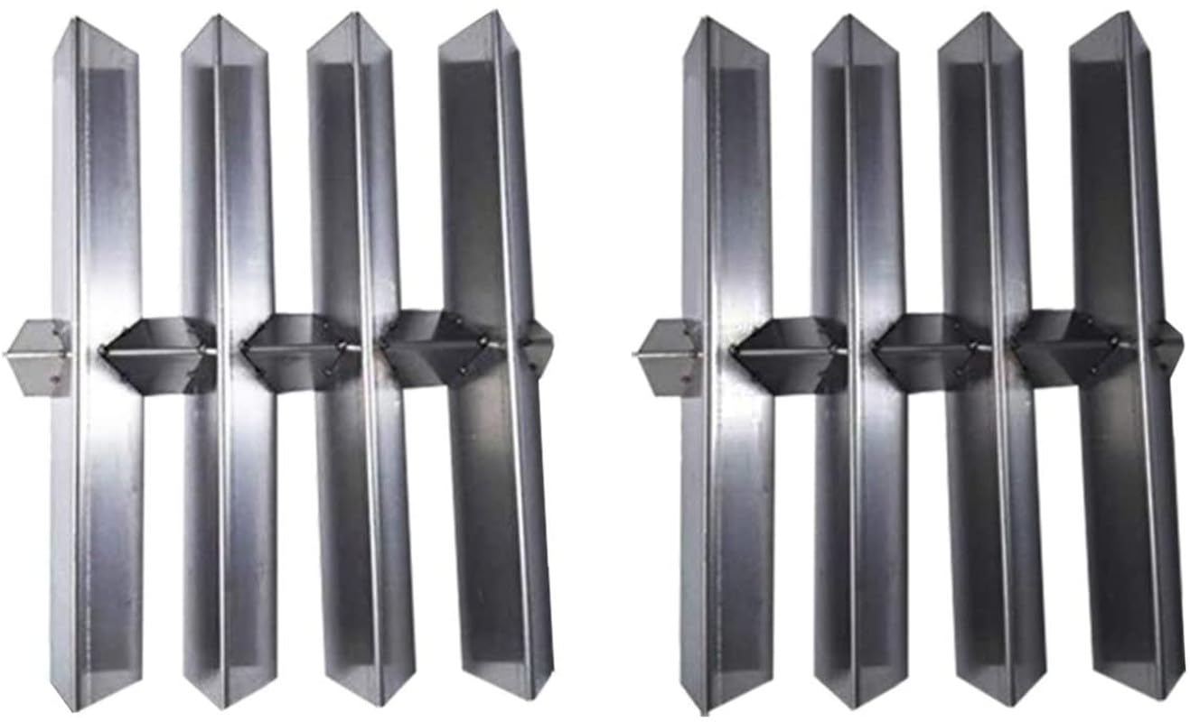 #US Grill Heat Plates Stainless Steel 8pc Replacement for Summit Gold Platinum