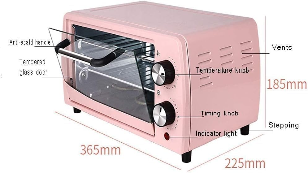 oven mini oven air fryer oven 12L Mini Oven, Convection Countertop Toaster Oven Small Electric Oven Multi-Layer Oven Stainless Steel Air Fryer Toaster Oven Air Fryer,