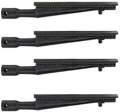 4 Pack Cast Iron Burner Replacement for Brinkmann 2500 Pro Series, 2720, 4415, 4425, 4445, 4615, 4676, 810-2500-0, 810-2500-1, 810-2610-0 and Kenmore Gas Grill Models