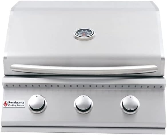 RCS Premier Series Stainless Steel 26 Built-in Grill -Propane