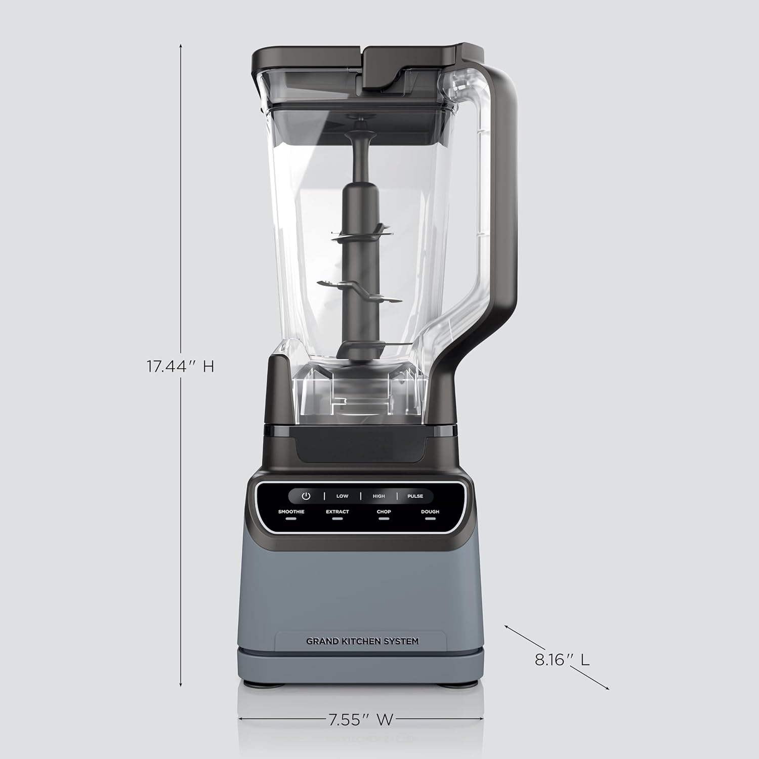 Ninja Grand Kitchen System 1200, Blender, 4 Preset Auto-iQ Programs, 72 oz. full-size pitche (KS500)