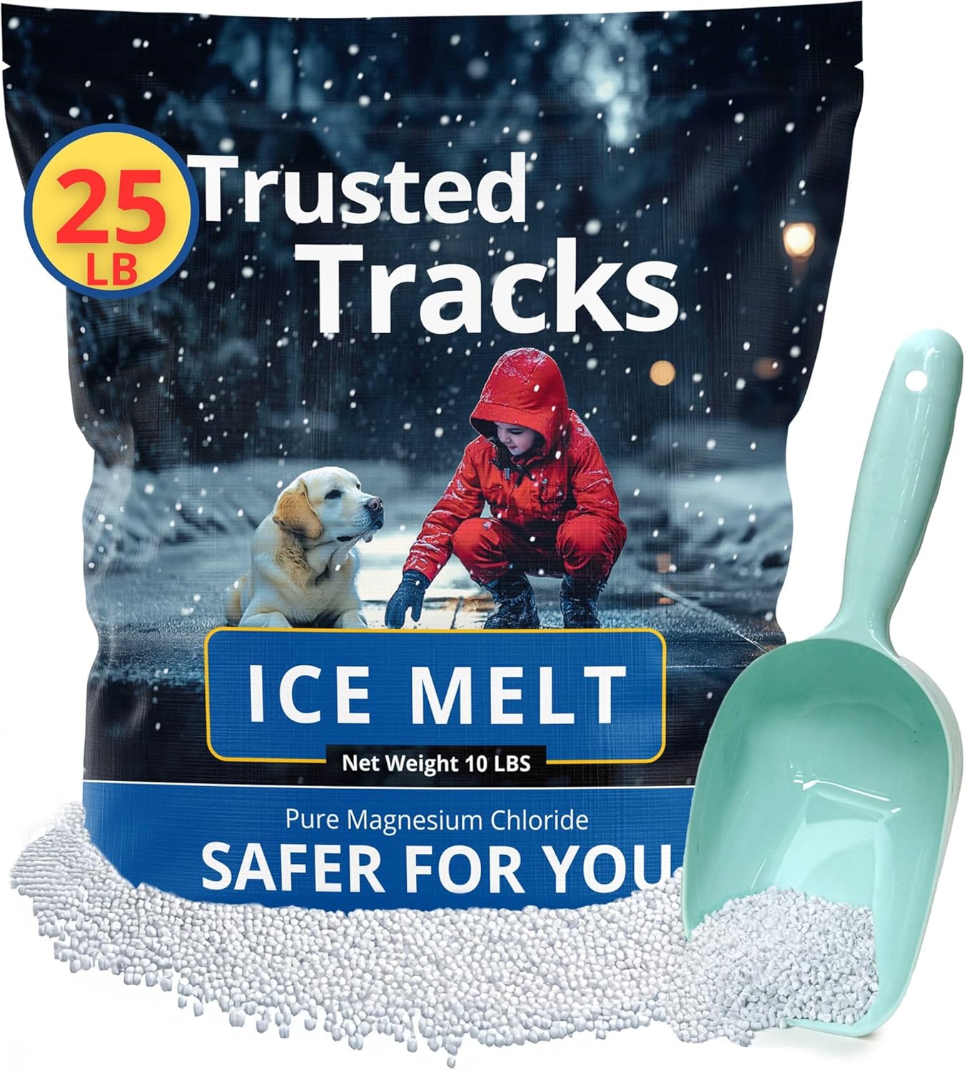 25 LBS Pet Safe Ice Melt with Scoop