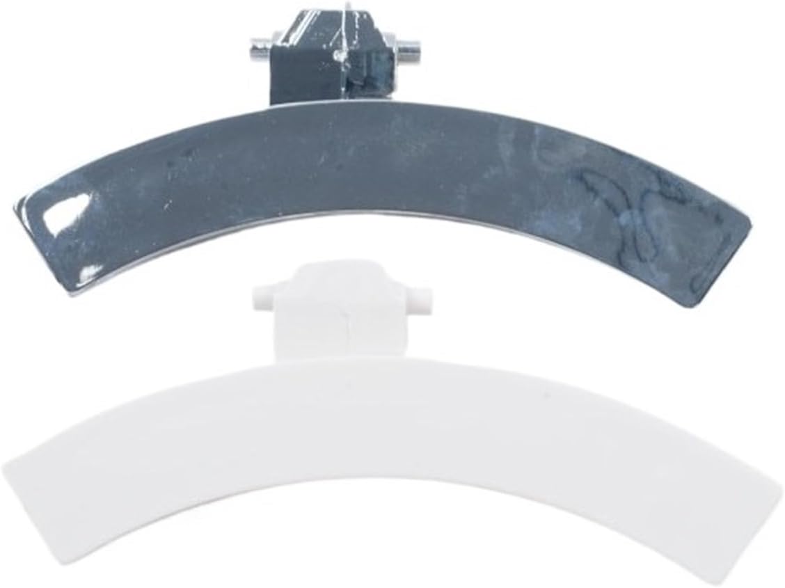 Washing Machine Door Handle，Compatible For Electrolux，EWP10742 Replacement Laundry Accessory Door Handle(Silver)