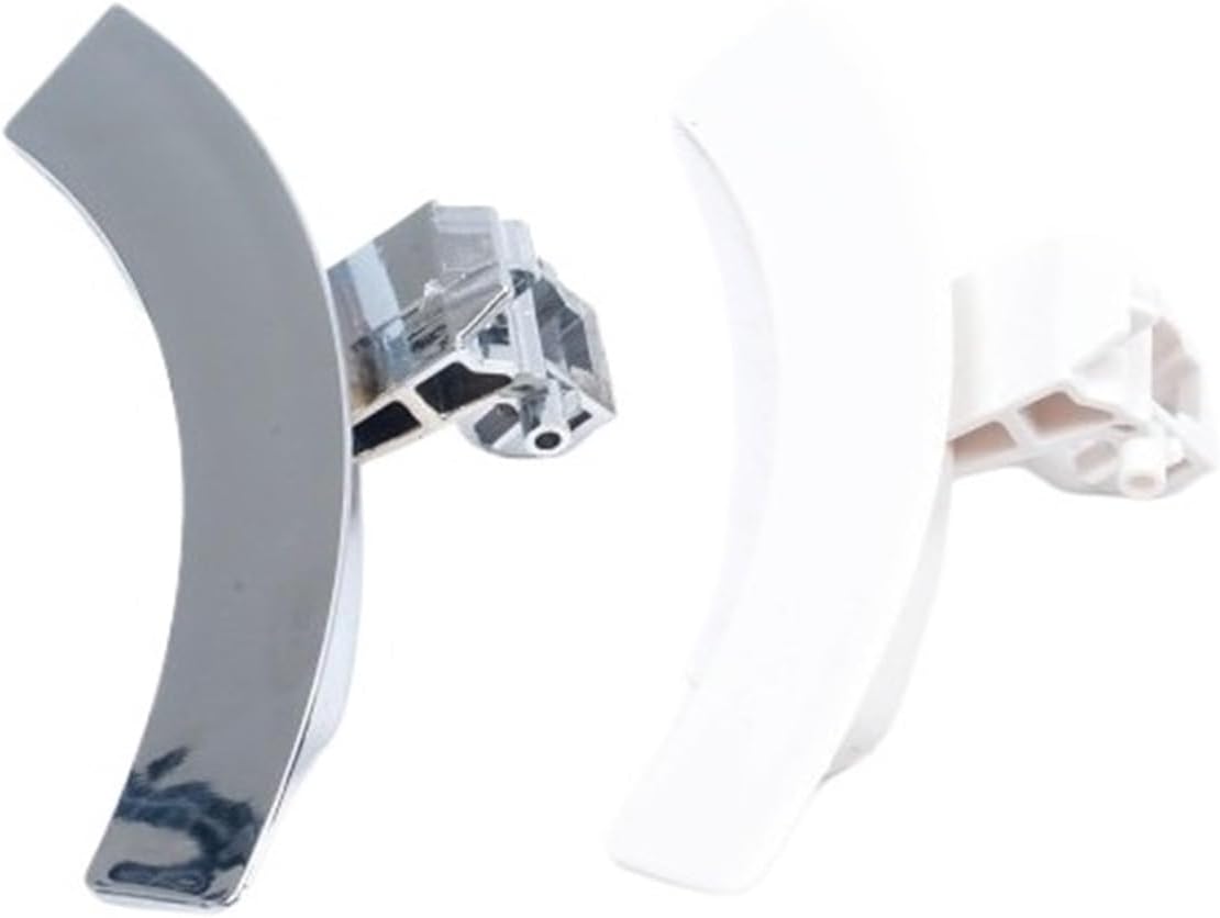 Washing Machine Door Handle，Compatible For Electrolux，EWP10742 Replacement Laundry Accessory Door Handle(Silver)