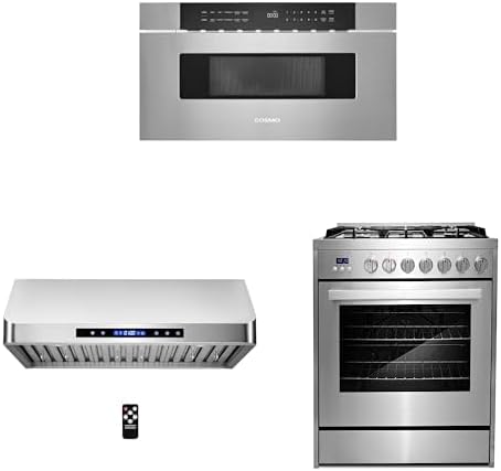 COSMO 3-Piece Kitchen Appliance Packages, 30