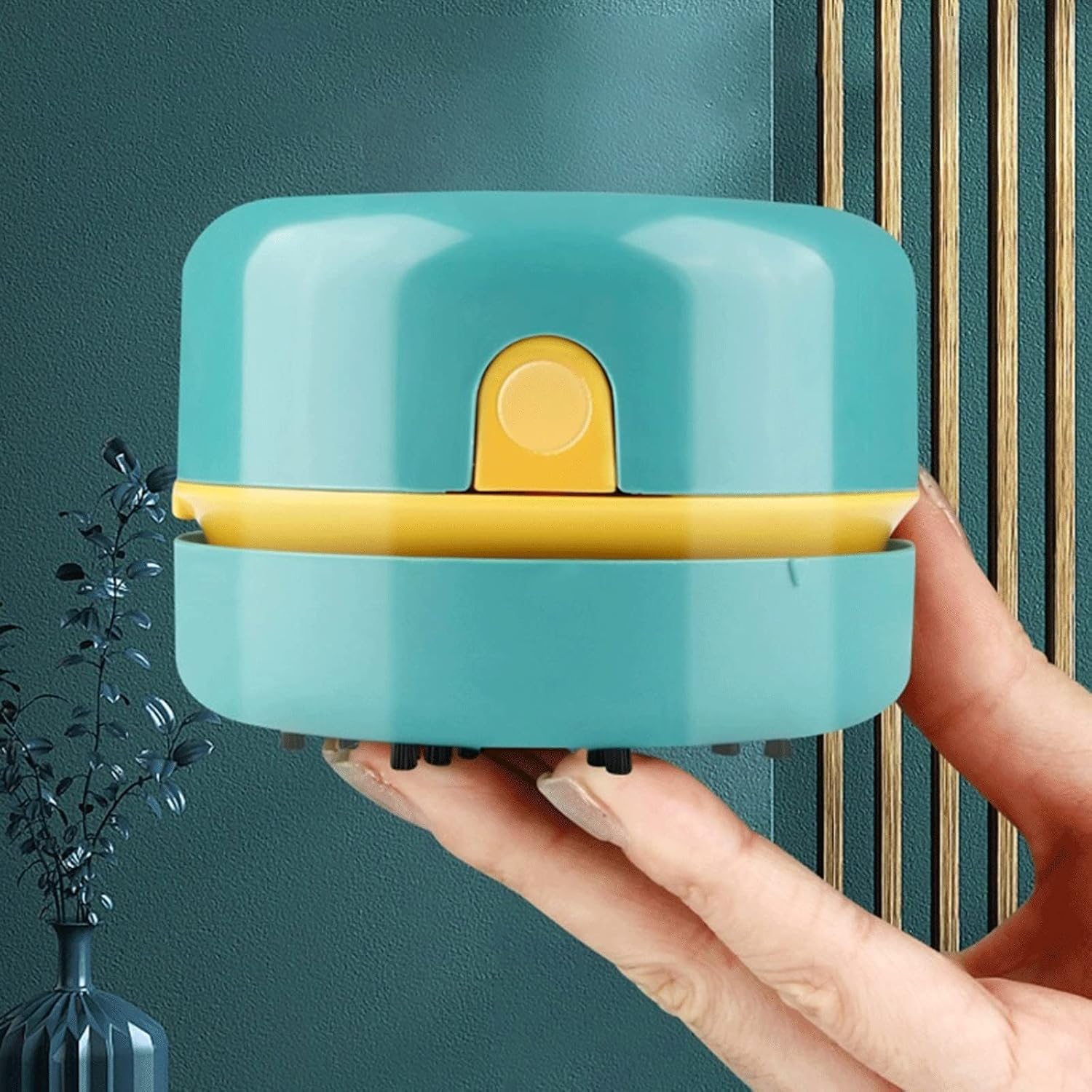 Vacuum Cleaner Hand Held Cleaner USB for Home Car Clean Portable (Color : Pink)