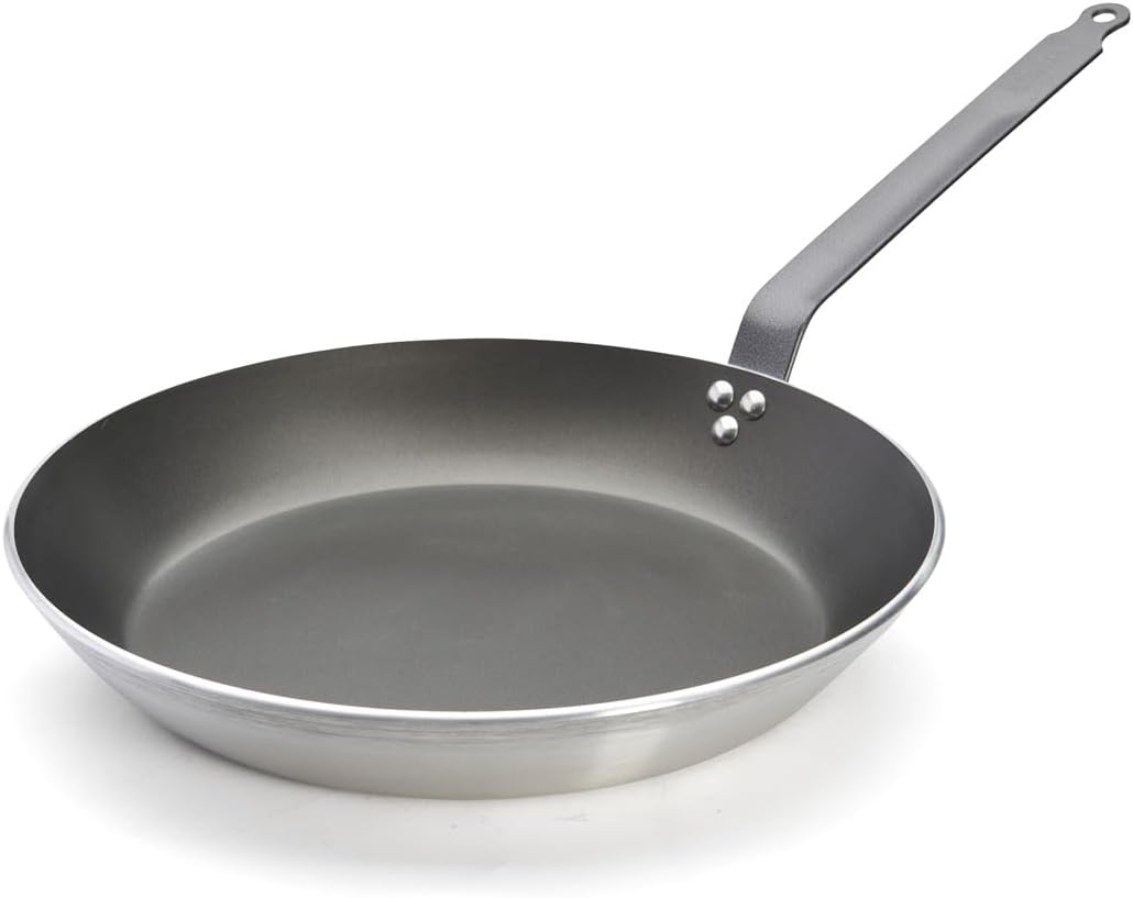 De Buyer 'Lyonnaise' Skillet Non-Stick Round Chocolate Diamètre 40