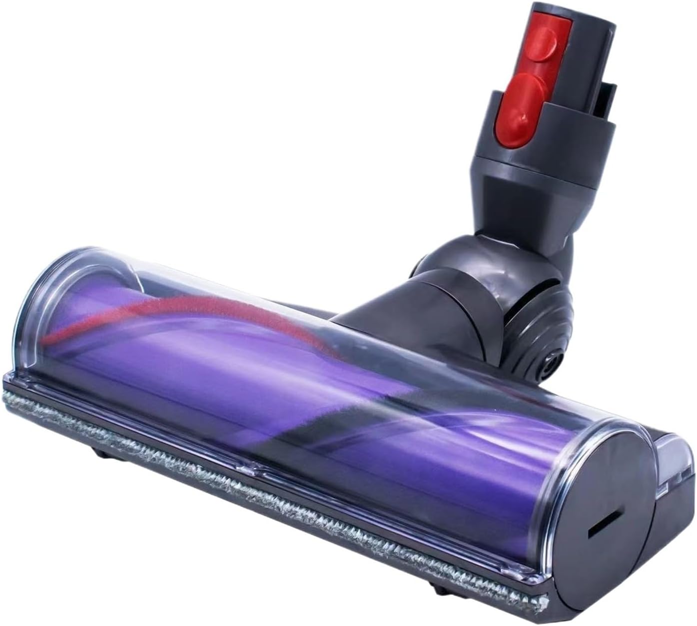 Vacuum Cleaner Accessories Floor Brush Carbon Fiber Direct Drive Turbine Head, Compatible For Dyson V7 V8 V10 V11 V15.