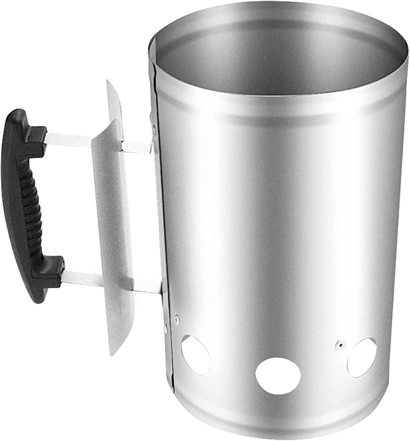 BBQ Large Chimney Charcoal Starter, Charcoal Chimney Starter for Charcoal Grill, BBQ Accessories Charcoal Fire Starter for Outings, Camping