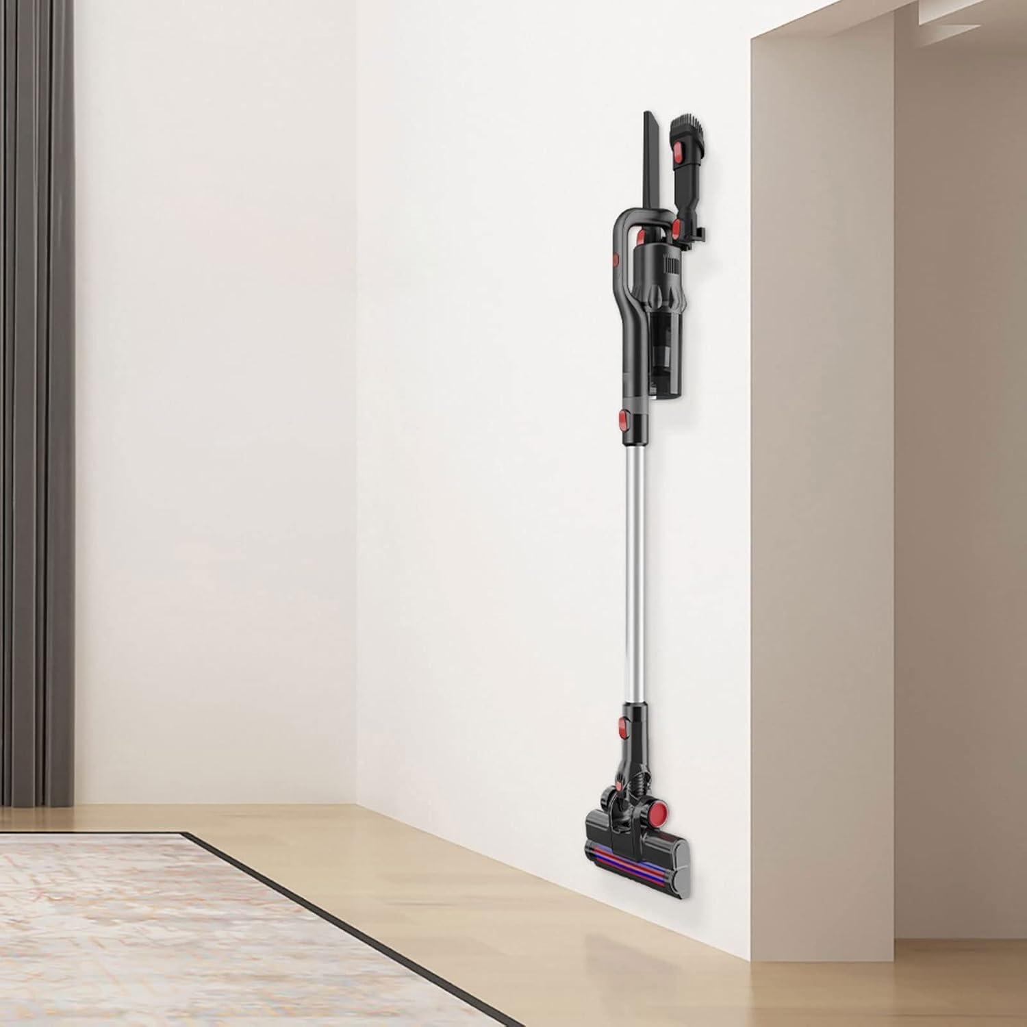 Hard Floor Vacuum Cordless Wireless Handheld Vacuum Cleaner, Home Clean Appliance Suction Power, Household Car Applicance Tool