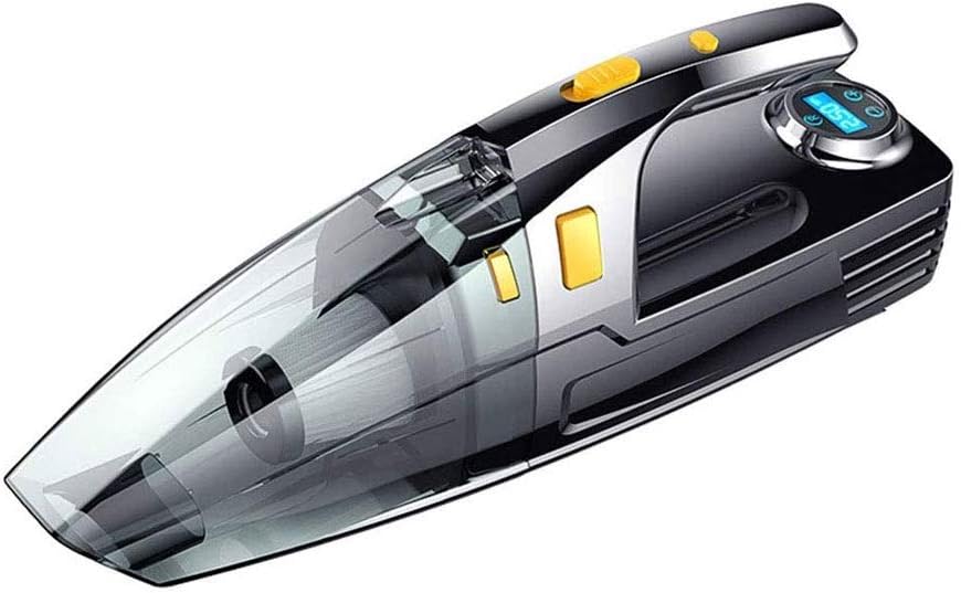 Handheld Vacuum Cleaner, Vacuum Handheld, 5500PA Power Vacuum Cleaner Wet/Dry Noise Reduction Portable Vacuum Cleaner Quick Charge Household and Car Vacuum Cleaner, LED Digital Display