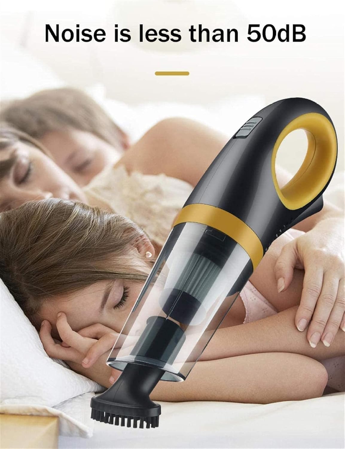 Handheld Vacuum, Cordless Handheld Vacuum, 6000PA Portable Hand Vacuum Cleaner for Pet Hair, Home, and Car Cleaning