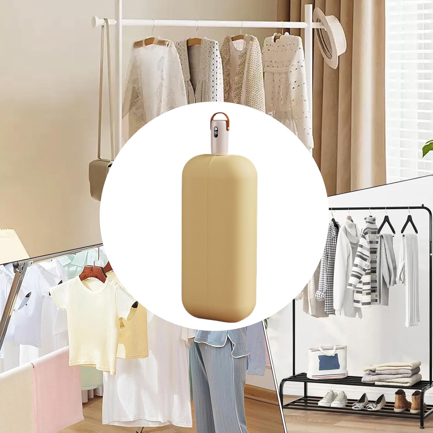 Portable Dryers Laundry - Portables Clothes Dryer | Compact Mini Cloth Drryer | Quick Dry Electric Cllothes Dryyer | Drying Machine Foldable For Apartment Travel RV Home Hotel Camping Accessory