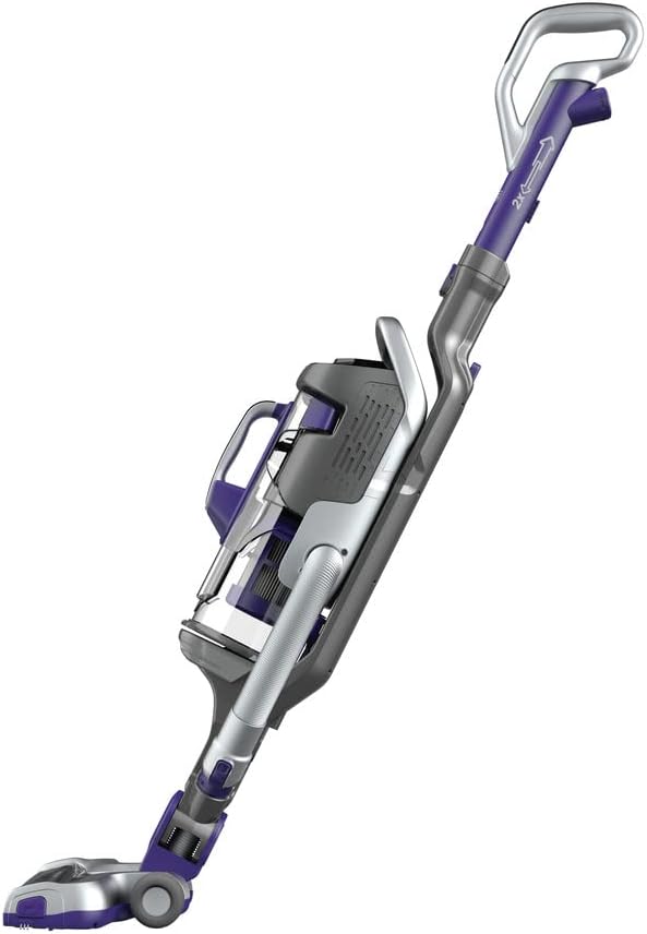 BLACK+DECKER HCUA525JP Cordless 2-in-1 Stick Vacuum, Powerseries Pro 20V Pet Vacuum, Purple