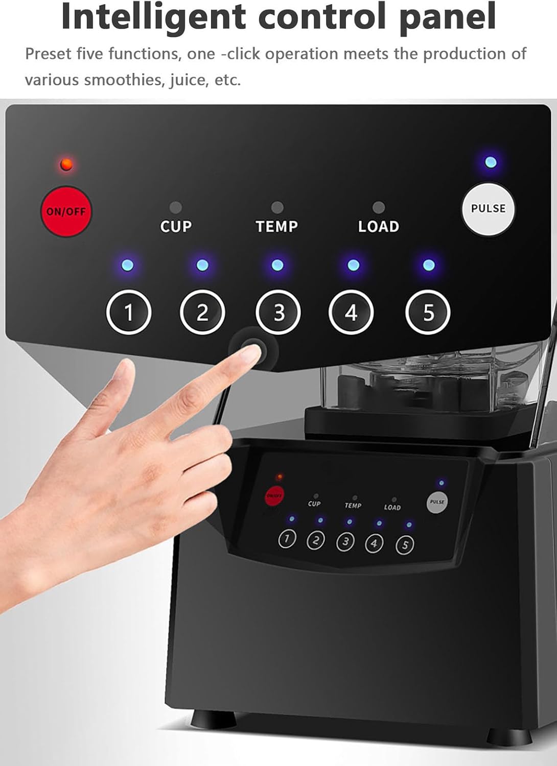 2L Blender, Smoothie Maker,Commercial Blender,Multi-function High Speed Electric Food Blender,For Smoothies, Juices,Milkshakes,Salad Dressings