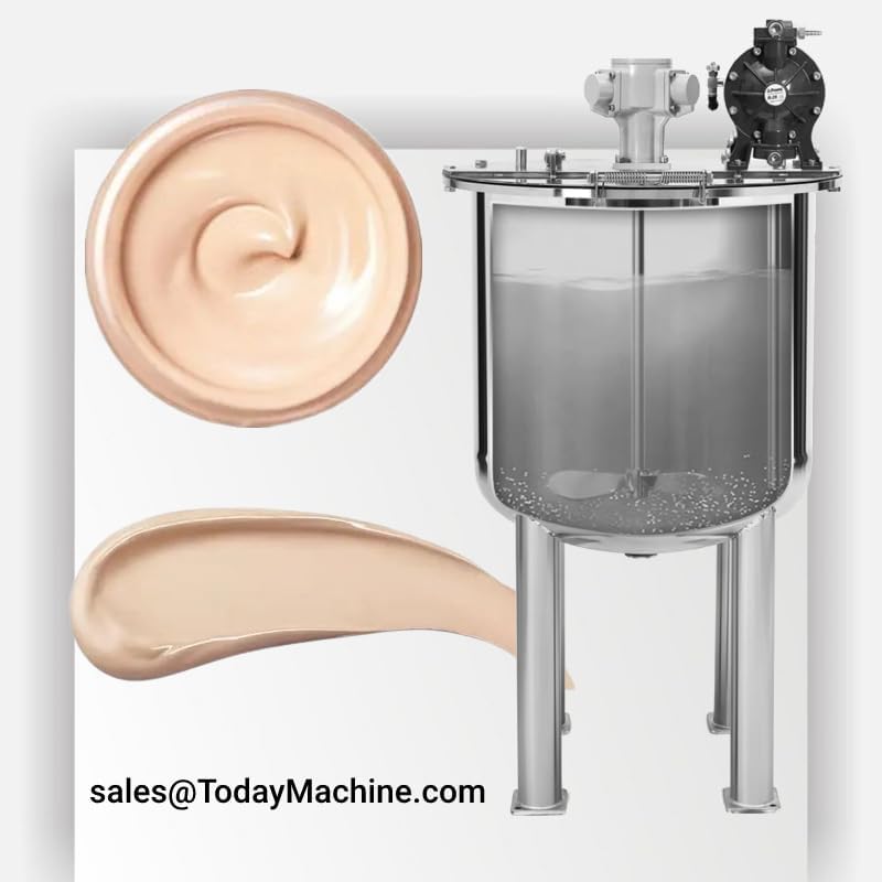Juice milk and ice mixing and blending machine Ice crushing machine Ice cream material liquid production mixing tank machine