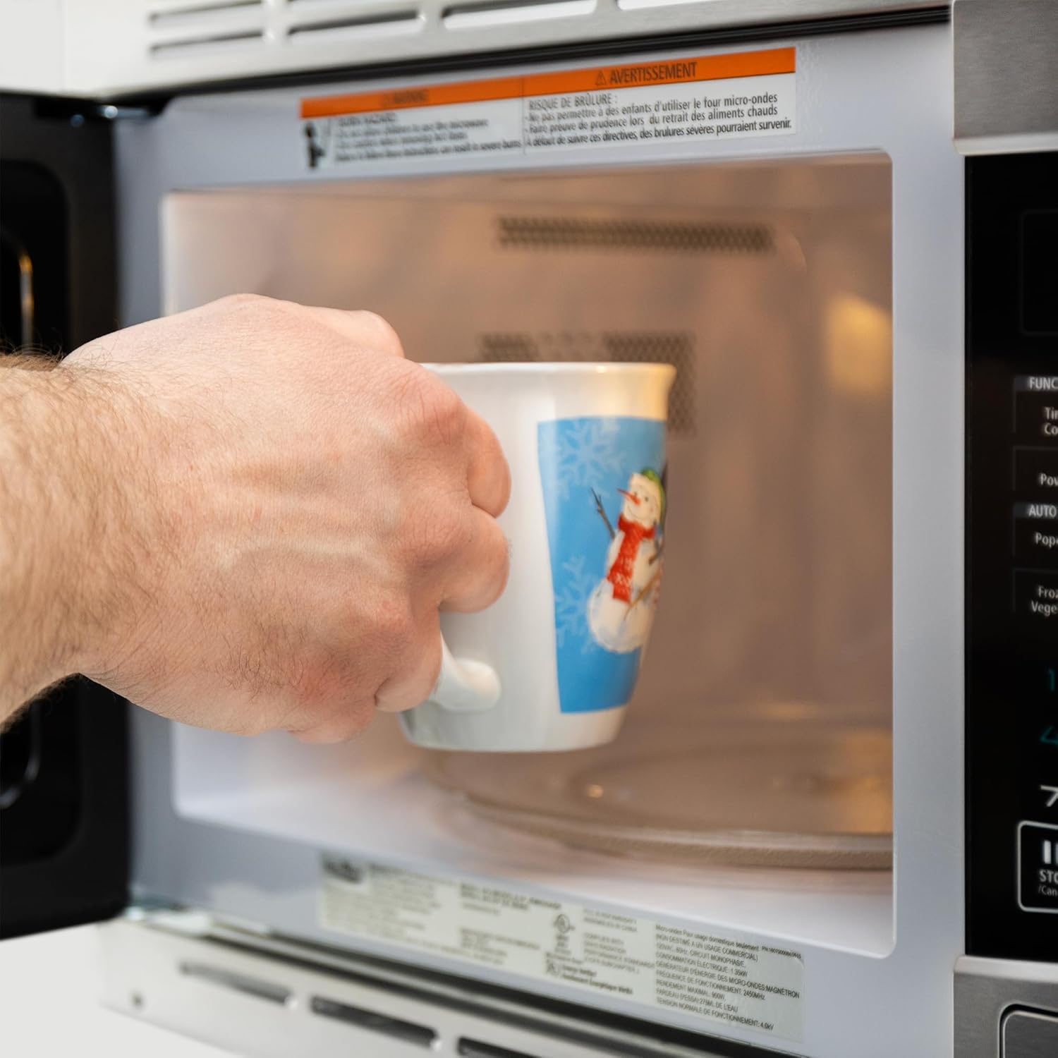 RecPro RV Stainless Steel Microwave with Trim Kit | 1.0 Cu. Ft. | 10 Power Levels | Express & Multi-Stage Cooking | Speedy Cook | Child Lock | Road-Ready Durable Design | 900W