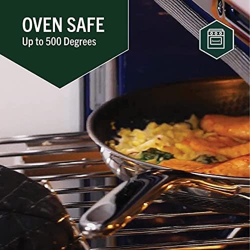 HexClad Hybrid Nonstick 6-Piece Fry Pan Set, 8, 10, and 12-Inch Frying Pans with Tempered Glass Lids, Stay-Cool Handles, Dishwasher-Friendly, Induction Ready, Compatible with All Cooktops