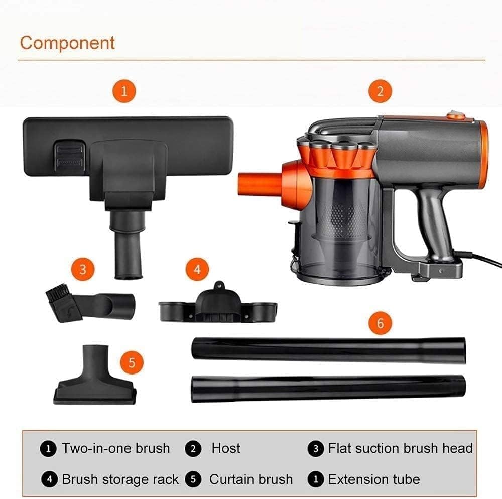 Vacuum Cleaner, Corded Stick Vacuum, Handheld Vacuum Strong Suction & Lightweight, 18Kpa Stick Vacuum Cleaner, Handheld Vacuum Deep Clean Hair, Hard Floor, Carpet, 600W