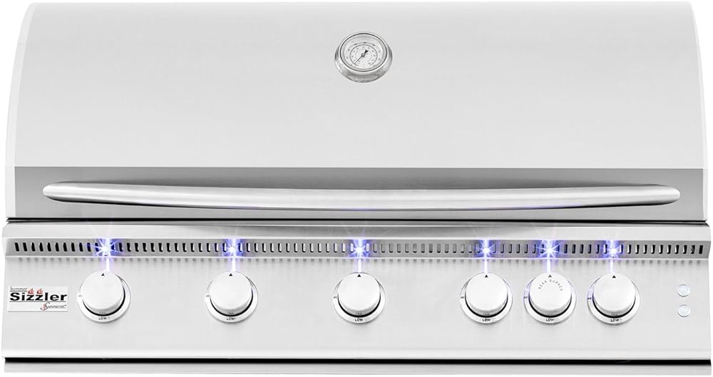 Summerset Sizzler Pro Series Built-In Gas Grill, 40-Inch, Propane