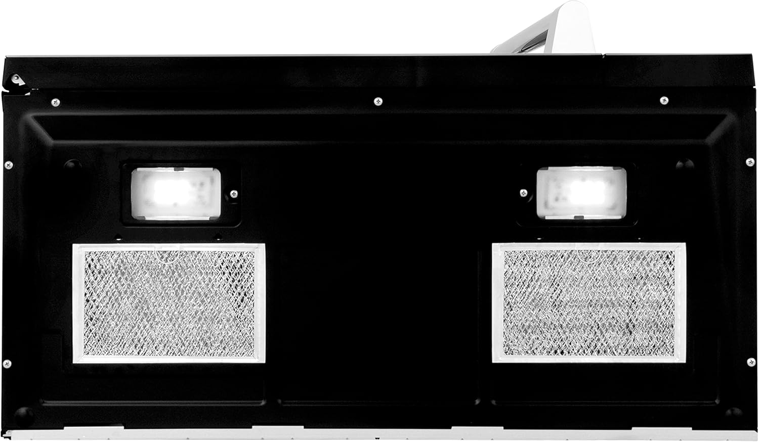 ZLINE 30 in. 1.5 cu. ft. Over-The-Range Microwave in Satin Stainless Steel with Traditional Handle and Set of 2 Charcoal Filters (MWO-OTRCFH-30-SS)