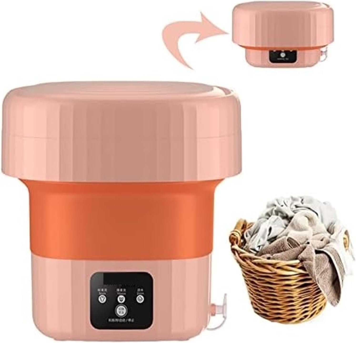 Portable Washing Machine, Mini Washing Machine Foldable, For Washing Clothes, Underwear Or Small Items Of Portable Washer,for Travel,Camping, RV & Dorms