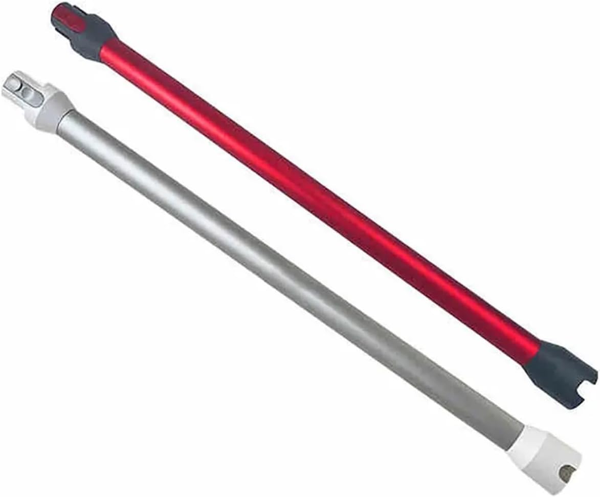 ，Compatible For Roborock， H7 H6 Handheld Wireless Vacuum Cleaner Accessories Metal Rod Conductive Tube And Extension Rod(Red)