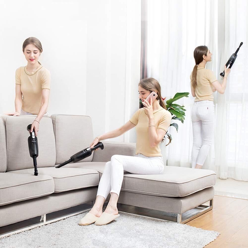 Handheld Vacuum Cordless, Cordless Handheld Vacuum Cleaner, 4000Pa Suction Power, 30 Minutes Use Car Vacuum Cleaner for Home Cleaning