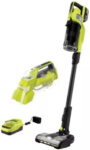 PBLSV716K-PCL756B Fits for Ryobi 18V Cordless Pet Stick Vacuum Cleaner Kit w/Battery, Charger, & Cordless SWIFTClean Spot Cleaner