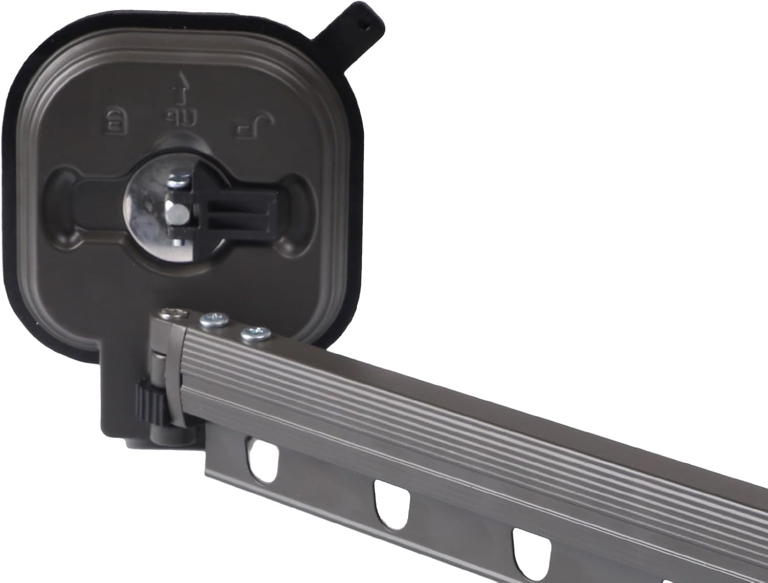 Suction Cup Drying Rack Wall Mounted, Foldable Clothes Hanger Wall Mount, Suction Cup Clothes Drying Rod, Laundry Rack Wall Mounted with 10 Hooks, Laundry Hanger Dryer Rack (2 Folds), Black