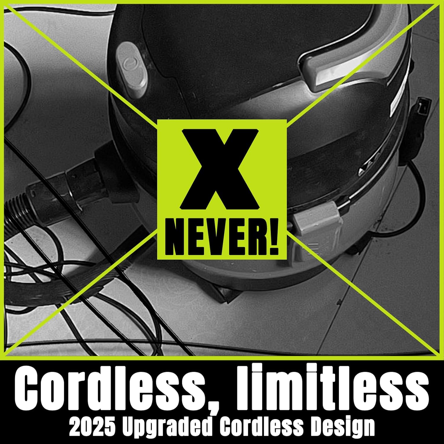 4 Gallon Cordless Shop Vac, Cordless Shop Vacuum Wet and Dry with 16 Kpa Strong Suction & Blower, Portable Shop Vacuum, Battery Powered Shop Vac for Car, Home and Garage