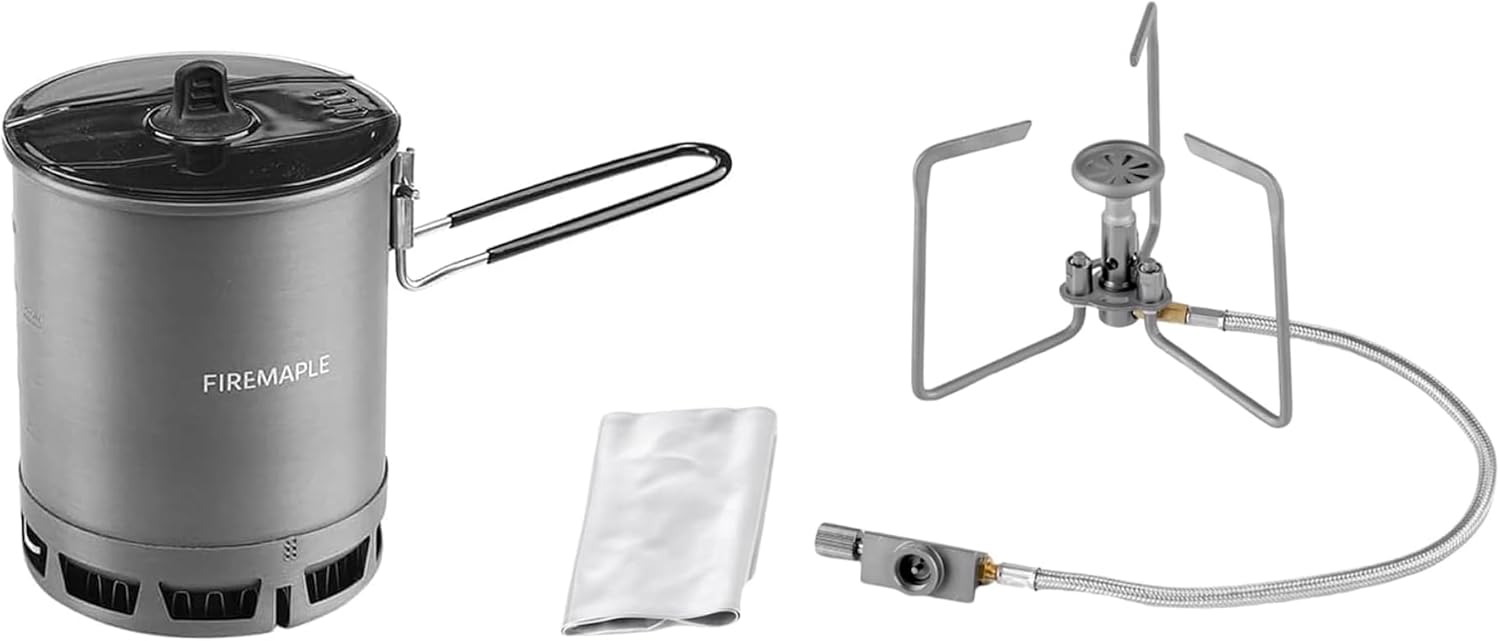 Fire-Maple G3 Pertrel Pot and Petrel Titanium Backpack Stove