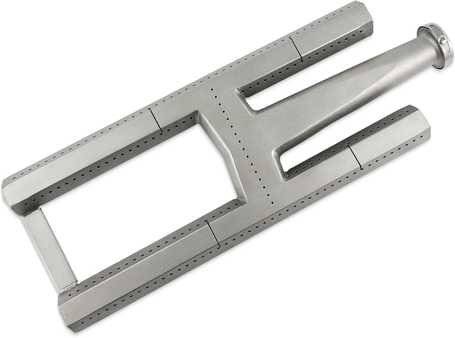 Grill Burner Replacement for Blaze Professional LUX Gas Grill, Cast 304 Stainless Steel BBQ Burner Replacement Parts for BLZ-3PRO-LP/NG, BLZ-4PRO-LP/NG, 1 Pack