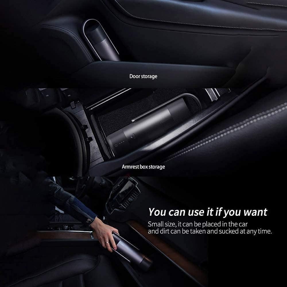 Mini Vacuum, Small Cordless Handheld Vacuum, USB Rechargeable, Easy to Clean Desktop, Keyboard, Drawer, Car Interior and Other Crevices