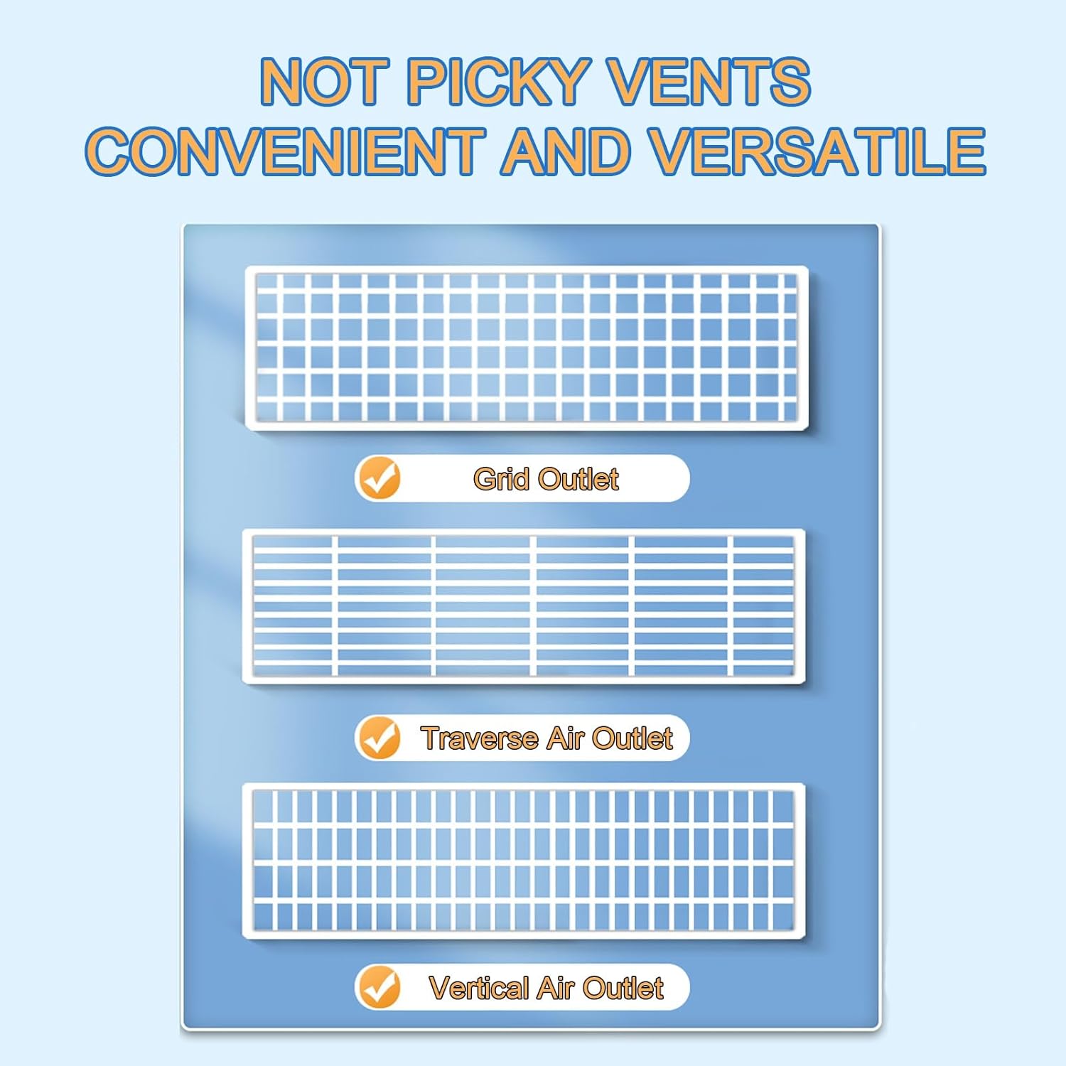 Central Air Conditioner Deflector Air Vent Deflector Air Conditioning Vent Deflector For Home/Office/Office Buildings