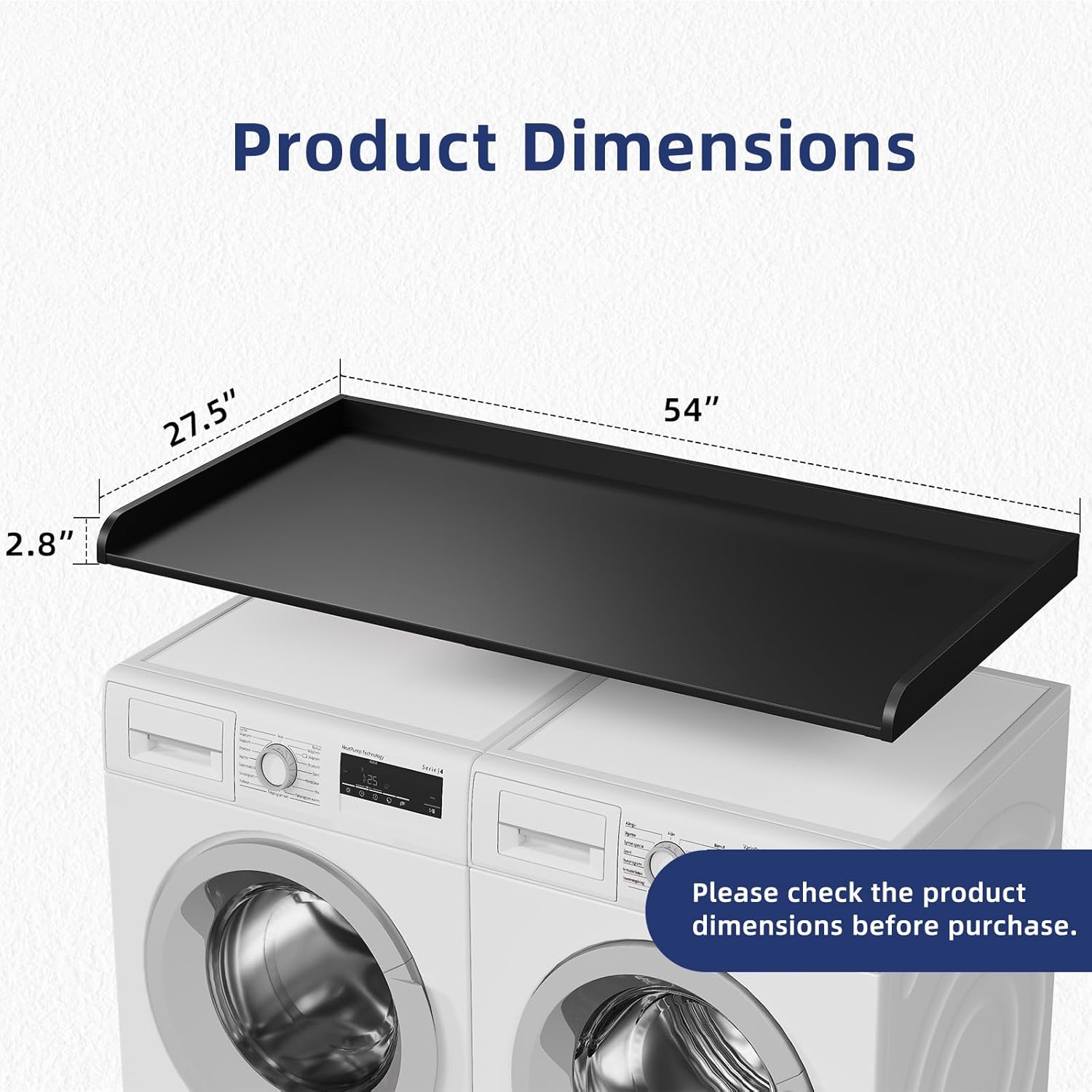 Washer Dryer Countertop, 54