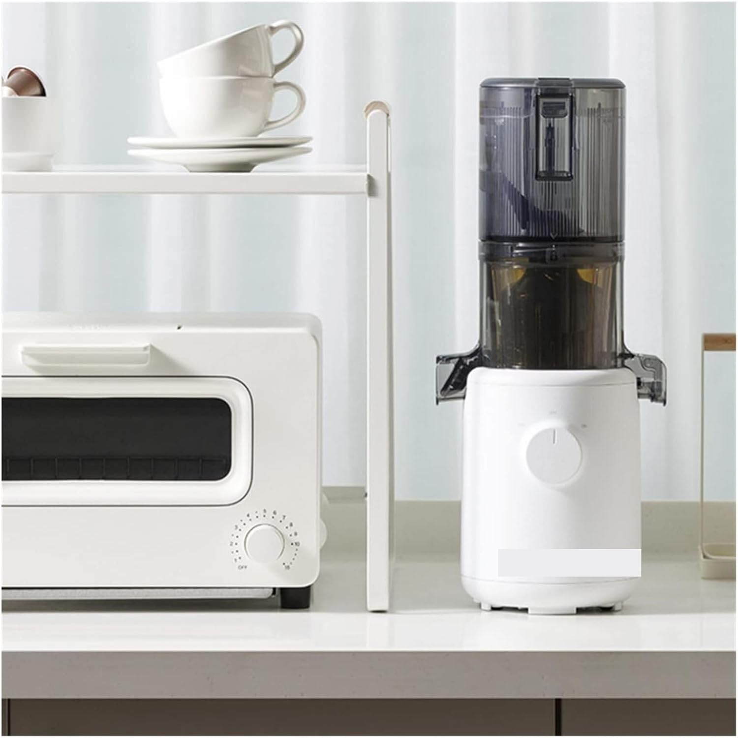 Small Mini Juice Machine Portable Juicer Extractor with Net Juice Dregs Separation Compact Blender (Blue, Size E)(Pink,USA)