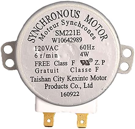 Whirlpool W10642989 Microwave Turntable Motor