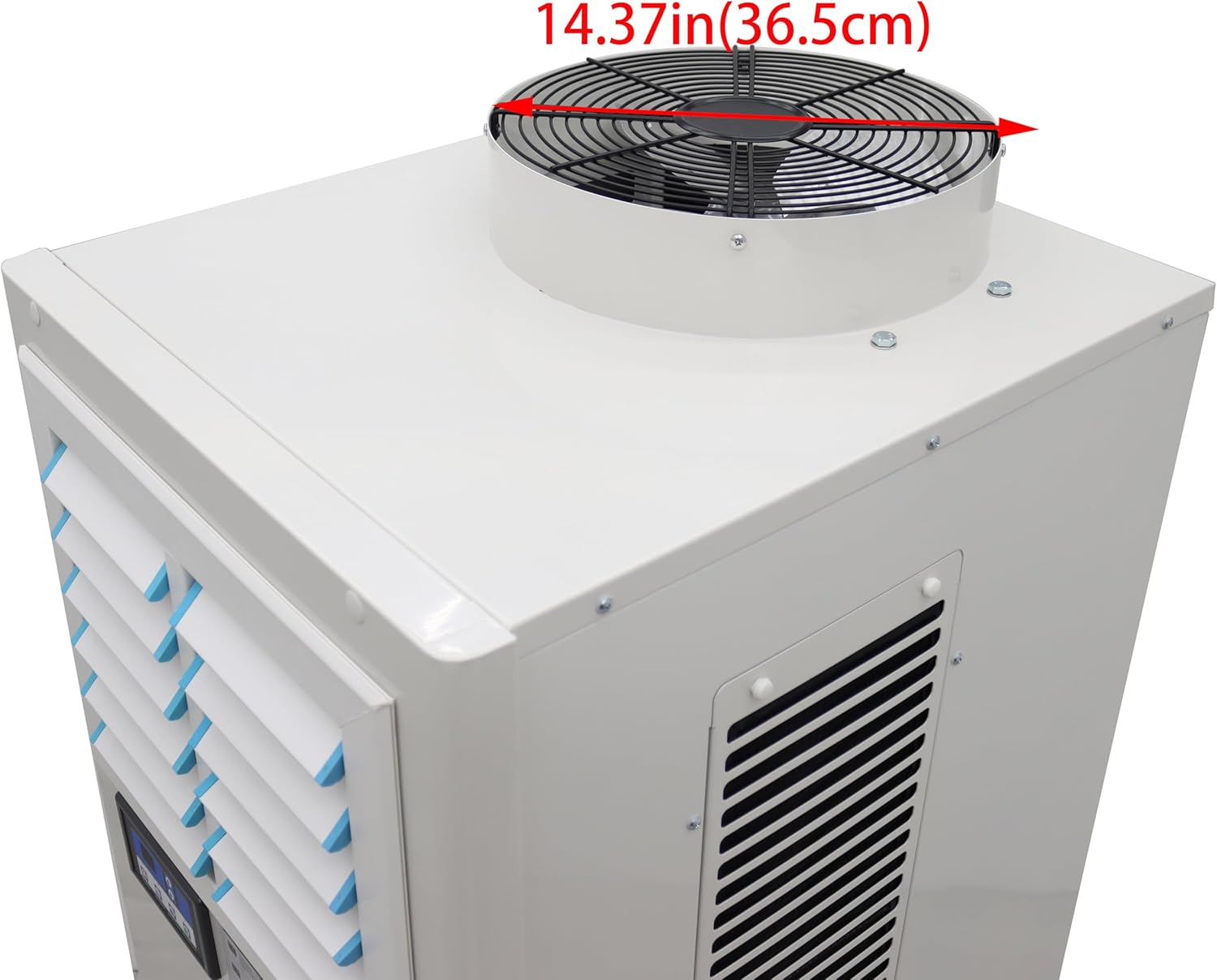 INTSUPERMAI Mobile Industrial Air Conditioners Spot Cooler Air Conditioner Workshop Post Cooling Mobile Air Conditioners Louver Type 220V