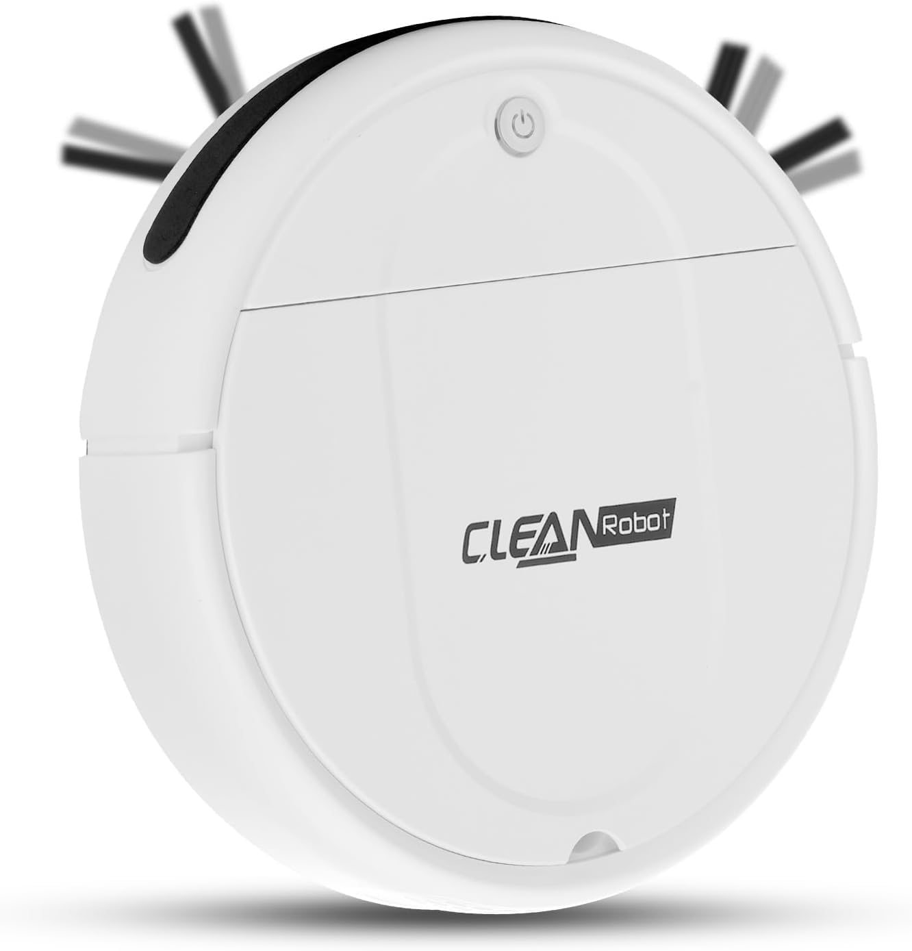 Robot Vacuum Cleaner Featuring a 3-in-1 Integrated Cleaning System That vacuums and sweeps, Delivering 3000 Pa Suction Power. Ideal for pet households, Carpets, and Hard Floors. White.