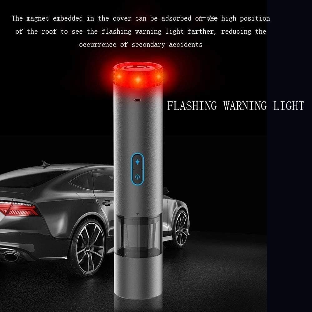 Handheld Vacuum, Cordless Handheld Vacuum, 3400PA Portable Hand Vacuum Cleaner with HEPA Filter, Rechargeable for Pet Hair, Home, and Car Cleaning, with Illuminated Light