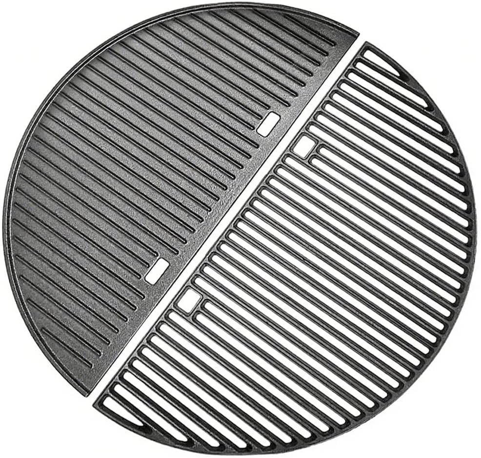 C6N993 (2-Pack) 24 Inch Cooking Grate for kamado Joe griddl Big Joe Pro Joe Charcoal Grills BJ24RHC Big Joe II, BJ24NRHC Big Joe II, BJ24RHCI-A Big Joe III, PJ24NRHC Pro Joe