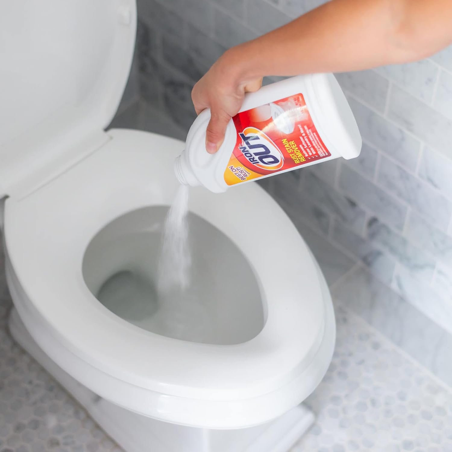 Iron OUT Powder Rust Stain Remover, Remove and Prevent Rust Stains in Bathrooms, Kitchens, Appliances, Laundry, and Outdoors, 4 Pound 12 Ounce, Pack of 6