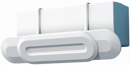 AC Wind Deflector, Air Conditioner Deflector for Freely Adjusting Wind Direction, Adjustable Air Deflector of With Hook