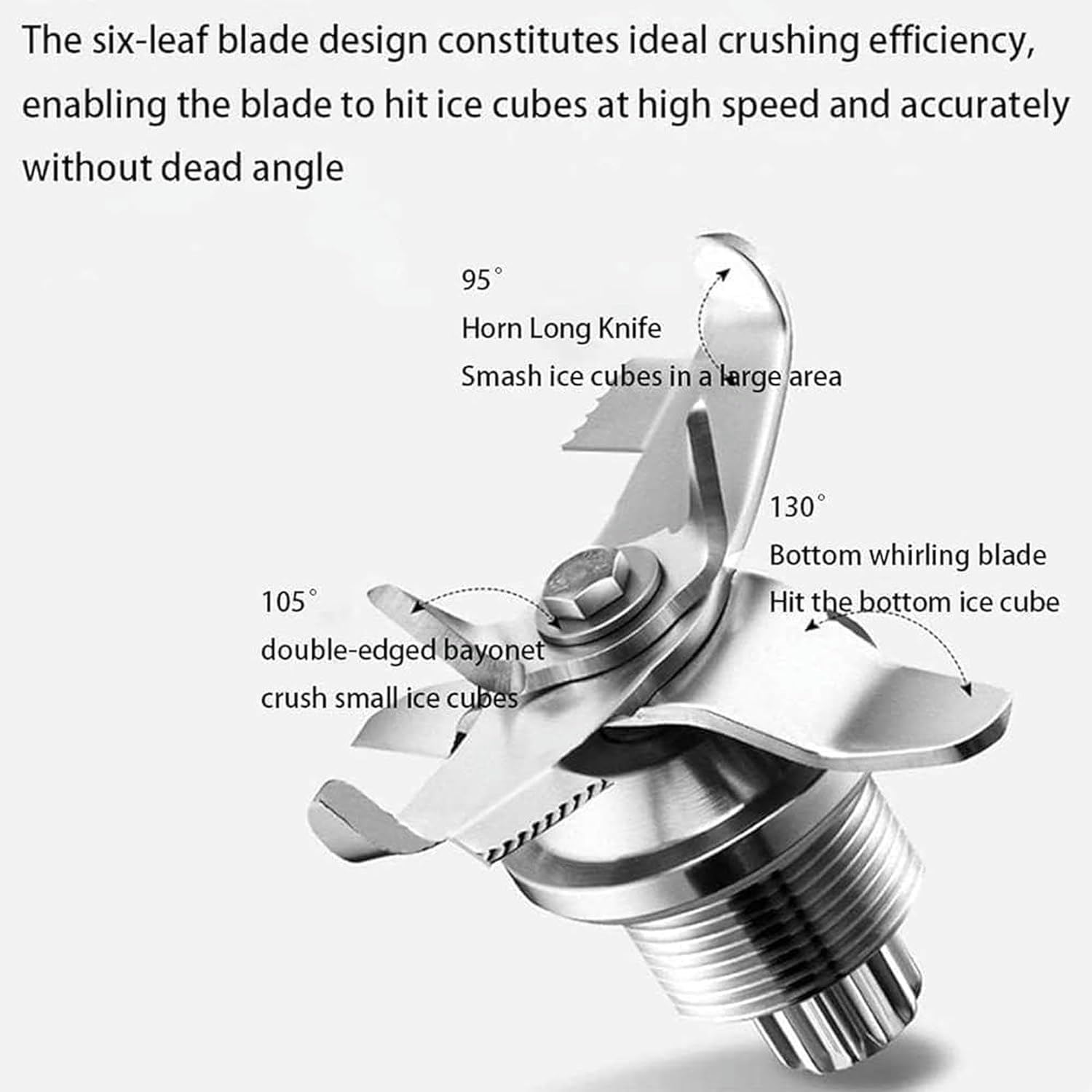Commercial Blender for Smoothies, 2L Electric Stand Mixer, Ice Crusher with 17,000 RPM Blades and Soundproof Enclosure, 5 Presets, Quiet Kitchen Machine C