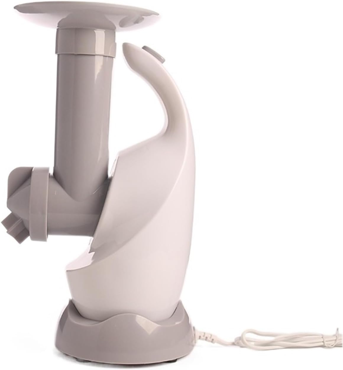 Ice Cream Maker Household Ice Cream Machine Small Children's Homemade Fruit Yogurt Cone Ice Cream Machine Table Top Ice Cream Machine，Fun Kitchen Appliance