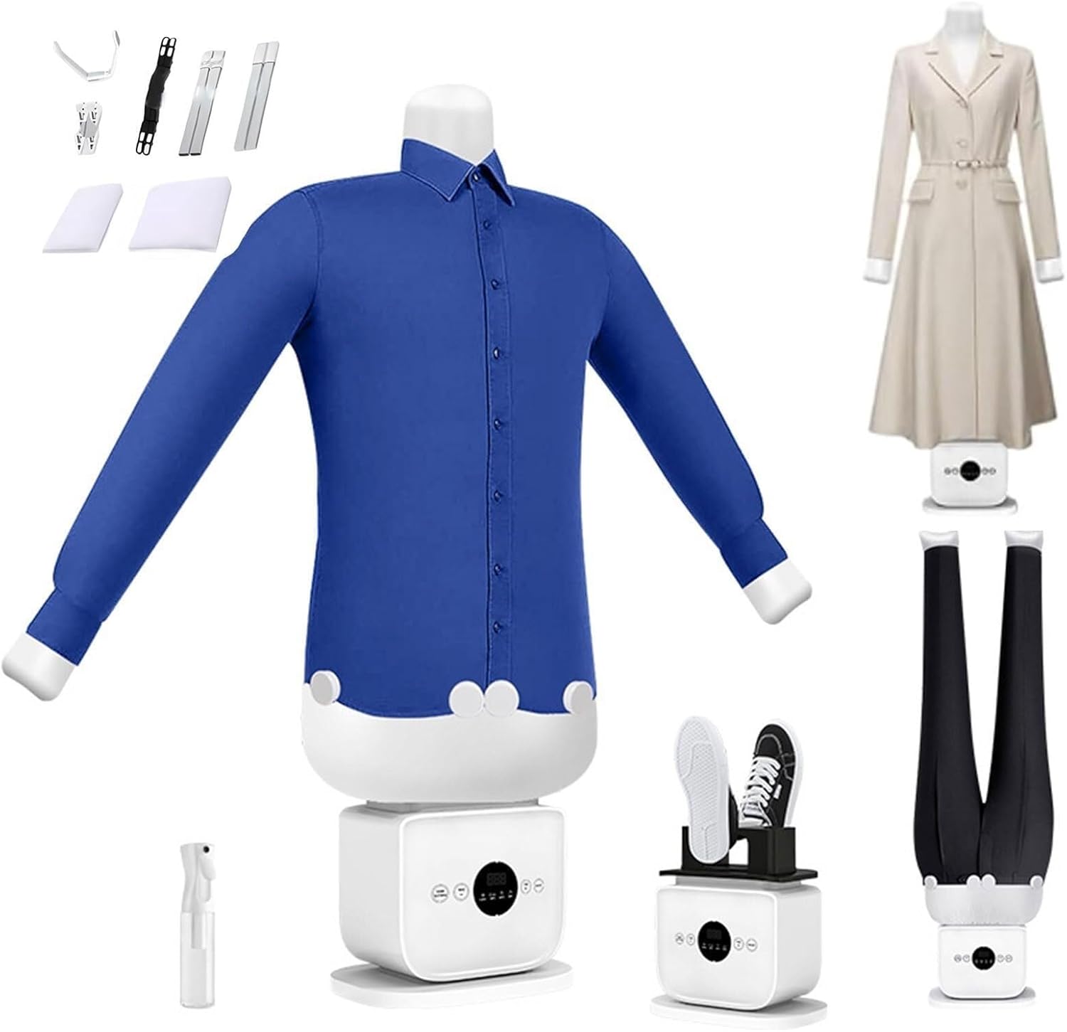 Automatic Ironing Machine, with Built in Aromatherapy Tank, Heating Temperature Reaches 60-70°C, for Shirts, Pants, Shoes